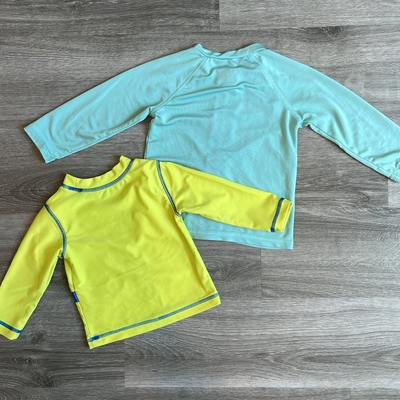 Little Me/Cat & Jack baby boys rash guards - Picture 2 of 3